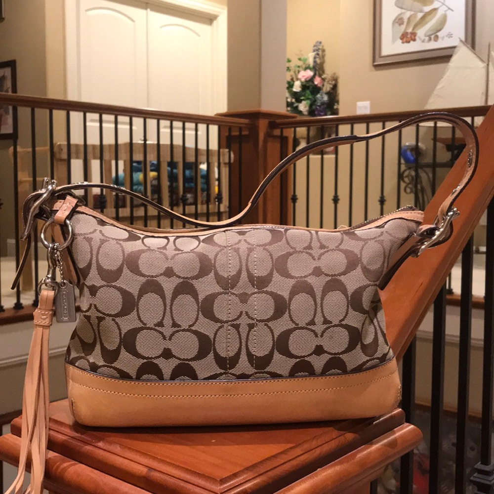 Classic Coach monogram bag